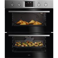 AEG OU5CU40M Built In 59cm Electric Double Oven Stainless Steel A
