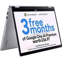 Acer 14" Chromebook 4 GB RAM 128GB Intel N ChromeOS - Silver 14 Inches