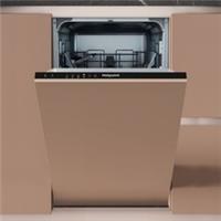 Hotpoint HP2ID10CS80UK Dishwasher Slimline 45cm 10 Place Black Control Panel D