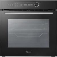 Midea MBO7NP30E4-BK Xpress Fry Built In 60cm Electric Single Oven Black A++