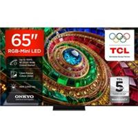 TCL 65Q7D-UK 65 Inch RGB-Mini LED 4K Ultra HD Smart TV Bluetooth WiFi