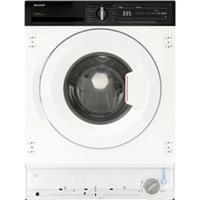 Sharp ES-NIH714BWA-EN 7Kg Washing Machine White 1400 RPM A Rated