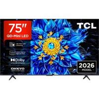 TCL 75P8L-UK 75 Inch MiniLED 4K Ultra HD Smart TV Bluetooth WiFi