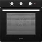 Indesit IFW6330BL Aria Built In 60cm Electric Single Oven Black A