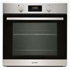 Indesit IFW6340IX Aria Built In 60cm Electric Single Oven Stainless Steel A