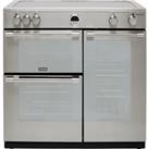 Stoves Sterling S900EI 90cm Electric Range Cooker 5 Burners A/A/A Stainless