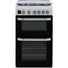 Hotpoint HD5G00CCW/UK Gas Cooker with Gas Hob 50cm Free Standing White A+/A A/B
