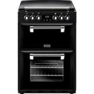 Stoves Richmond600E 60cm Free Standing Electric Cooker with Ceramic Hob Black