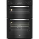 Beko BBDM243BOC Built In 59cm Electric Double Oven Black / Glass A/A