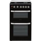 Hotpoint HD5G00CCBK/UK Gas Cooker with Gas Hob 50cm Free Standing Black A+/A