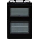 Zanussi ZCI66080BA 60cm Free Standing Electric Cooker with Induction Hob Black
