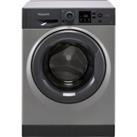 Hotpoint NSWM743UGGUKN 7Kg Washing Machine Graphite 1400 RPM D Rated