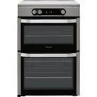 Hotpoint HDM67I9H2CX/UK 60cm Free Standing Electric Cooker with Induction Hob
