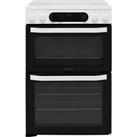 Hotpoint HDM67V9CMW/U 60cm Free Standing Electric Cooker with Ceramic Hob White