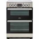 Belling Cookcentre 60E 60cm Free Standing Electric Cooker with Ceramic Hob