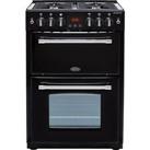Belling Farmhouse60G Gas Cooker with Gas Hob 60cm Free Standing Black A+/A New