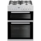 Beko KDG611W Gas Cooker with Gas Hob 60cm Free Standing White A+/A New
