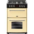Belling Farmhouse60G Gas Cooker with Gas Hob 60cm Free Standing Cream A+/A New