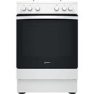 Indesit IS67G1PMW/UK Gas Cooker with Gas Hob 60cm Free Standing White A+ New