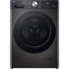 LG FWY996BCTN4 Free Standing Washer Dryer 9Kg 1400 rpm Platinum Black D Rated