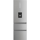 Haier HTW5618EWMG 3D 60 Series 5 60cm Free Standing Fridge Freezer Stainless