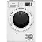 Hotpoint NTM1192UK Crease Care Heat Pump Tumble Dryer 9 Kg White A++ Rated