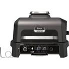 Ninja OG850UK Woodfire Pro XL Electric BBQ Grill & Smoker Health Grill with