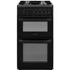 Hotpoint HD5G00KCB Cloe Gas Cooker with Gas Hob 50cm Free Standing Black A New