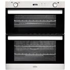 Belling BI702G Built Under 60cm Gas Double Oven Stainless Steel A/A New from AO