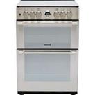 Stoves STERLING600DF Free Standing Dual Fuel Cooker with Gas Hob 60cm Stainless