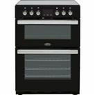 Belling Cookcentre 60E 60cm Free Standing Electric Cooker with Ceramic Hob
