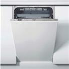 Whirlpool WSIC3M27CUKN Fully Integrated Dishwasher Slimline 45cm 10 Place