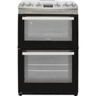 Zanussi ZCG63260XE Gas Cooker with Gas Hob 60cm Free Standing Stainless Steel