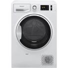 Hotpoint NTM118X3XBUK ActiveCare Heat Pump Tumble Dryer 8 Kg White A+++ Rated