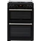 Cannon by Hotpoint CD67G0C2CA/UK Gas Cooker with Gas Hob 60cm Free Standing