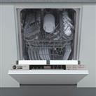 Hoover HDIH2T1047 Dishwasher Slimline 45cm 10 Place Stainless Steel E