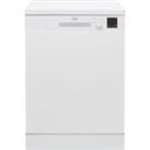 Beko DVN04X20W Full Size Dishwasher White E Rated