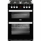 Belling Cookcentre 60DF Free Standing A/A Dual Fuel Cooker with Gas Hob 60cm
