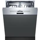NEFF S145ITS04G N50 Full Size Dishwasher Stainless Steel E Rated