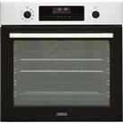 Zanussi ZOPNX6XN Built In 59cm Electric Single Oven Stainless Steel / Black A+