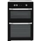 Hotpoint HDM67I9H2CB/U 60cm Free Standing Electric Cooker with Induction Hob