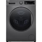 LG F2T208SSE 8Kg Washing Machine Dark Silver 1200 RPM B Rated