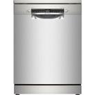 Bosch SMS4HKI00G Series 4 Full Size Dishwasher Silver Inox D Rated