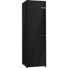 Bosch KGN27NBEAG Series 2 55cm Free Standing Fridge Freezer Black E Rated