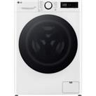 LG F4A510WWLN1 10Kg Washing Machine White 1400 RPM A Rated