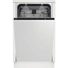 Beko BDIS38040Q Dishwasher Slimline 45cm 10 Place Black C