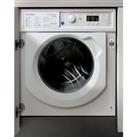 Indesit BIWDIL861485UK Built In Washer Dryer 8Kg 1400 rpm White D Rated