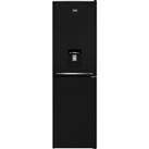 Beko CNG4582DVB 54cm Free Standing Fridge Freezer Black E Rated