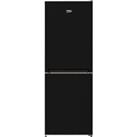 Beko CFG4552B 54cm Free Standing Fridge Freezer Black E Rated