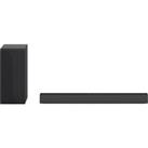 LG S60Q 300 Watt Bluetooth Soundbar with Wireless Subwoofer - Black